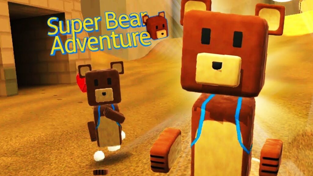 Super Bear Adventure mod apk playthrough part 1 